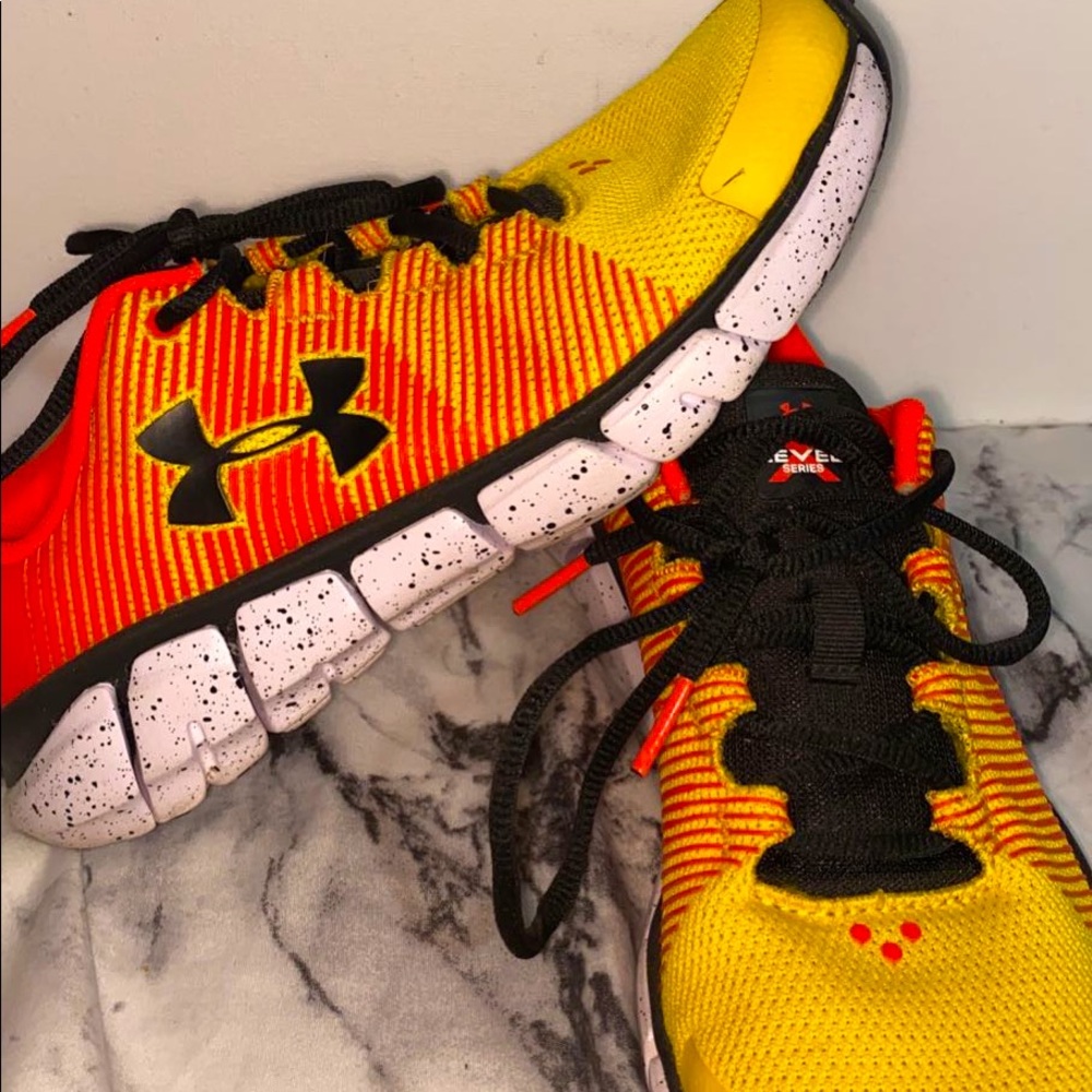 Under armor sneakers kids size